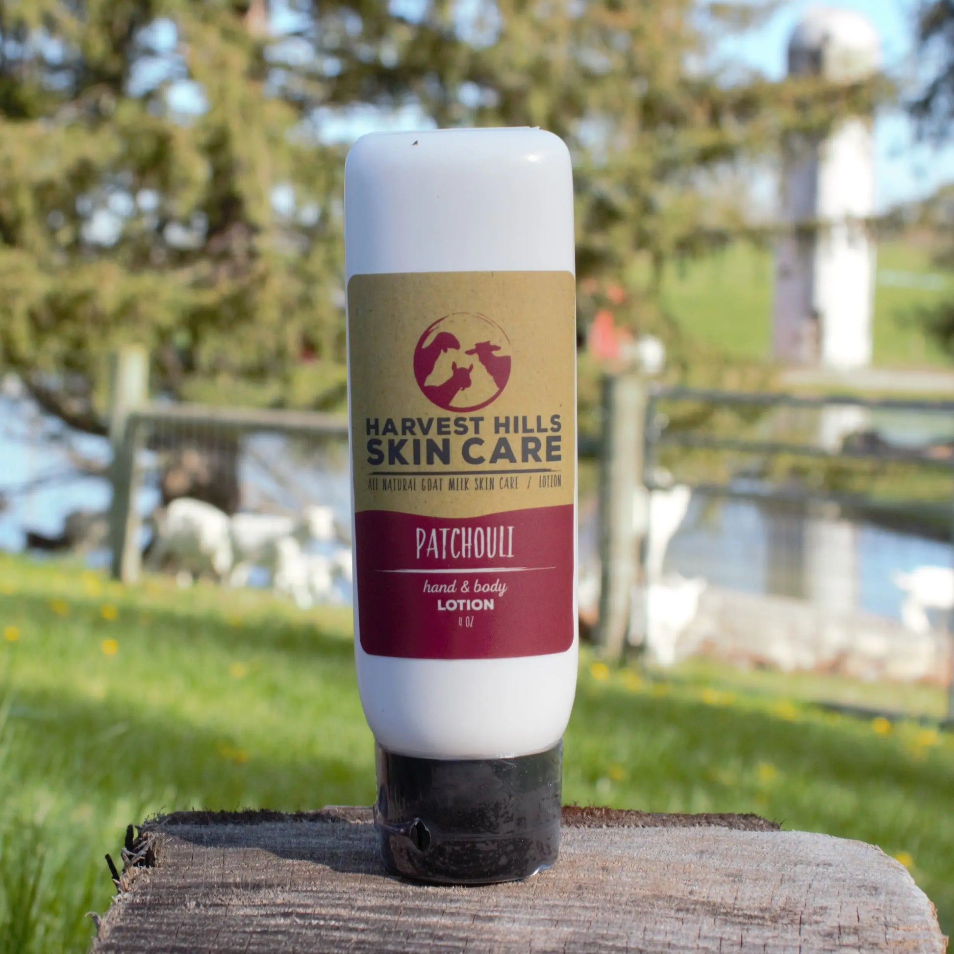 Patchouli Lotion Harvest Hills Skin Care All Natural Goat Milk Skin Care