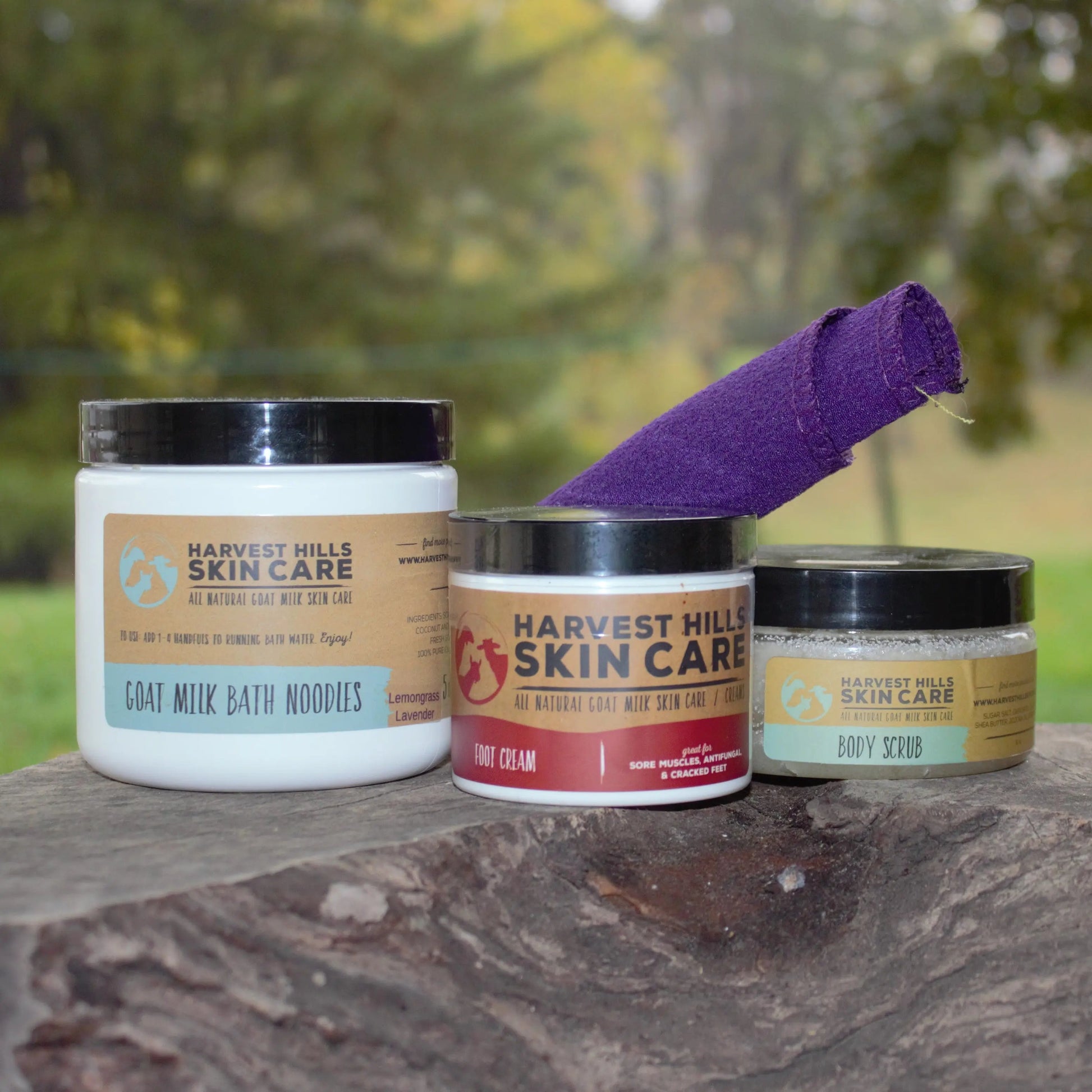 Pedicure Kit Harvest Hills Goat Milk Skin Care