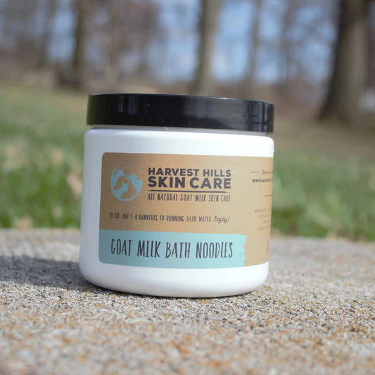 Goat Milk Bath Noodles Harvest Hills Skin Care - All Natural Goat Milk Skin Care, LLC