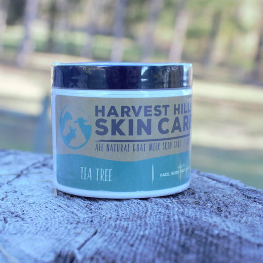 Tea Tree Moisturizer Harvest Hills Skin Care All Natural Goat Milk Skin Care
