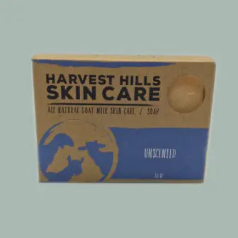 Unscented Face & Body Soap Harvest Hills Skin Care All Natural Goat Milk Skin Care