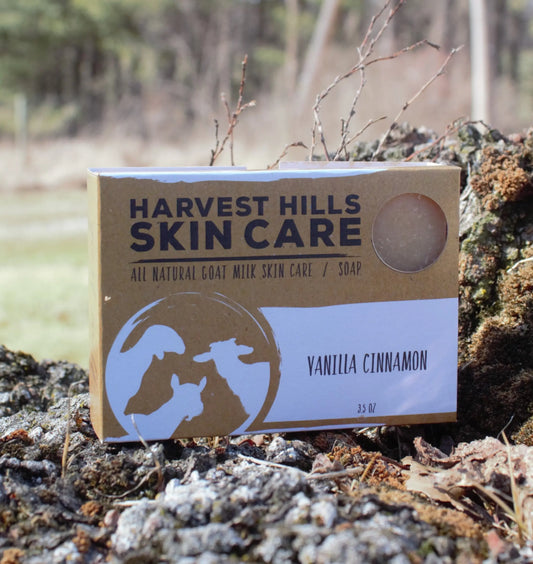 Vanilla Cinnamon Soap Harvest Hills Skin Care All Natural Goat Milk Skin Care