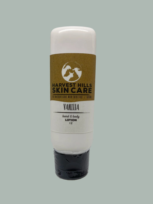 Vanilla Lotion Harvest Hills Skin Care All Natural Goat Milk Skin Care