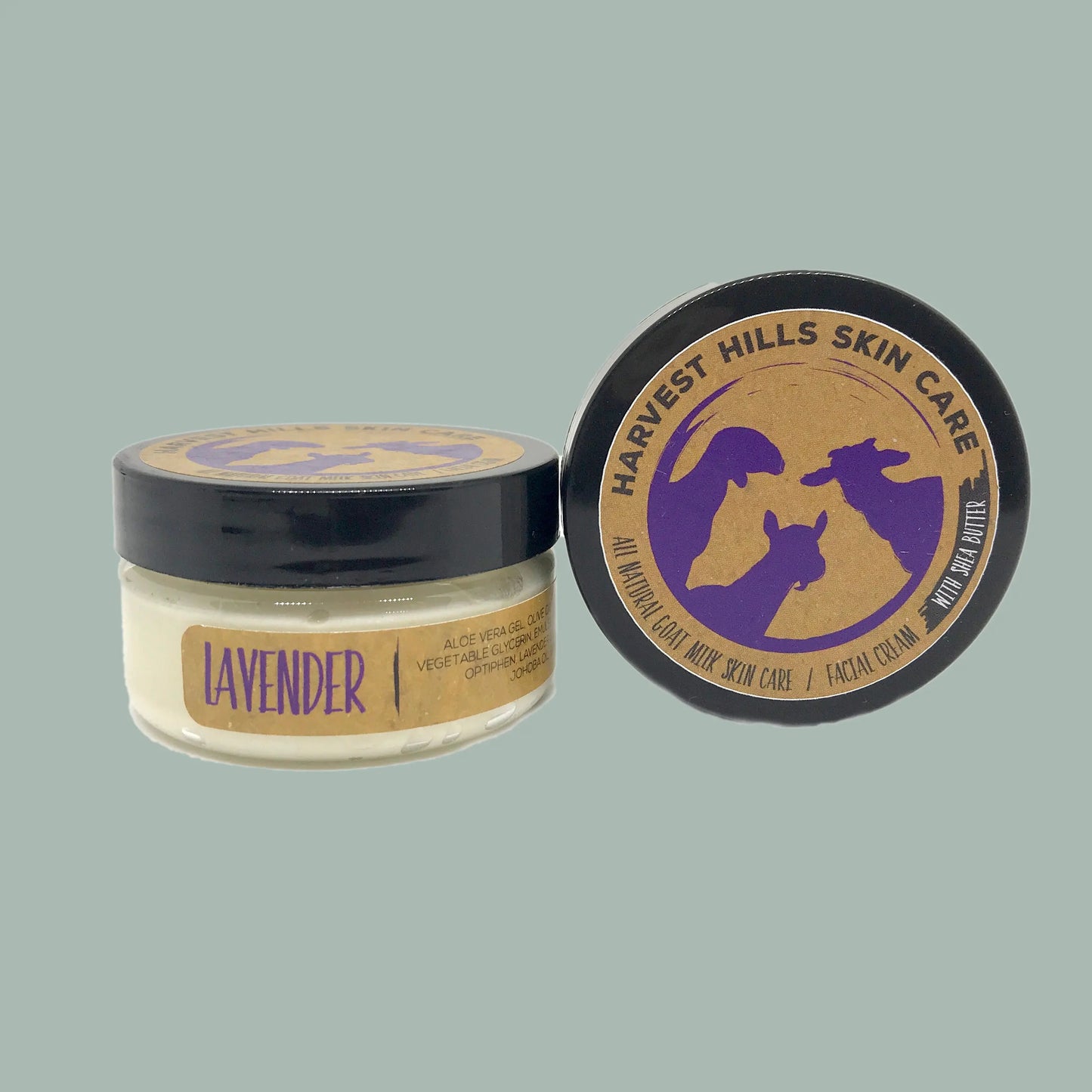 Facial Cream - Lavender Harvest Hills Skin Care All Natural Goat Milk Skin Care