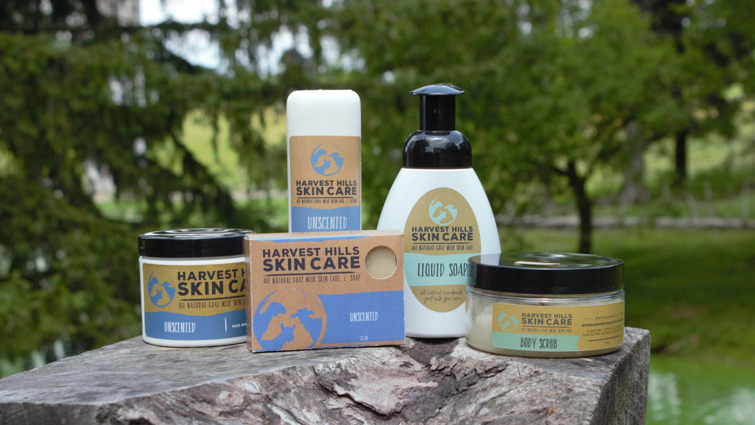unscented goat milk skin care products helpful for eczema