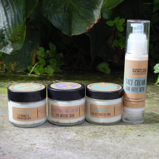 goat milk face creams for dry, normal, aging and oily skin