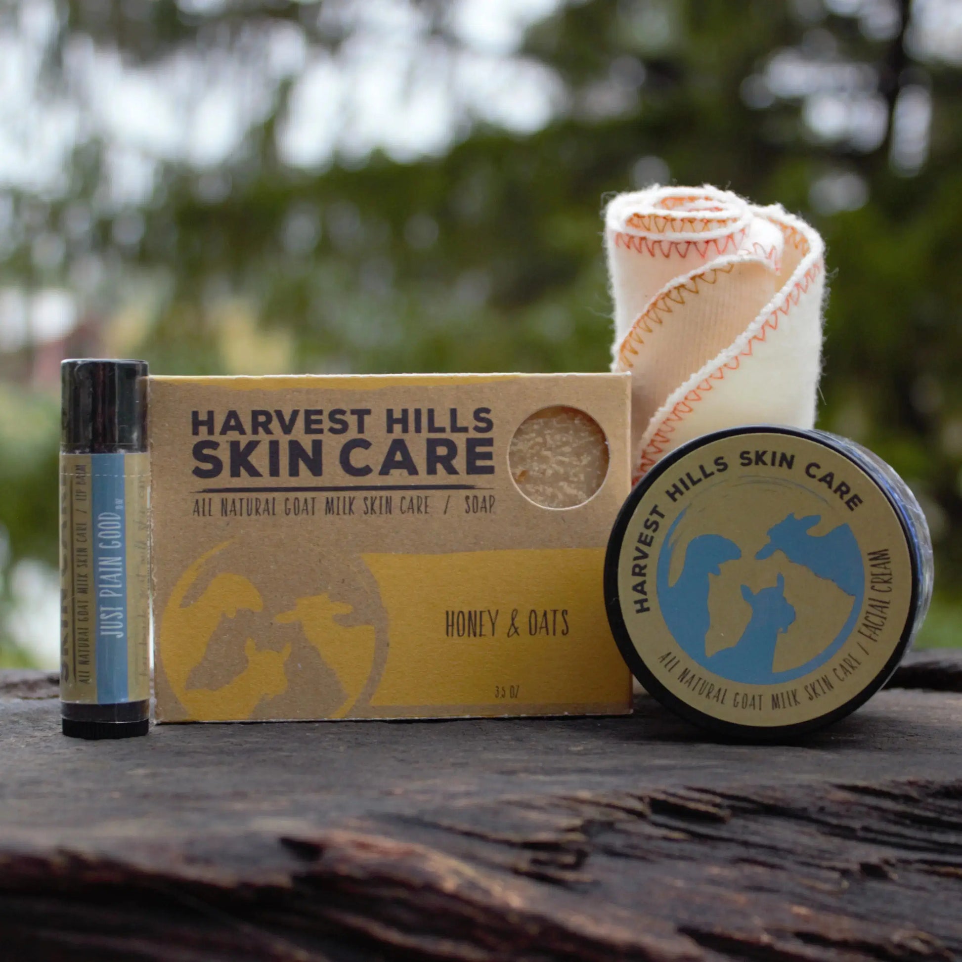 Dry, Sensitive Facial Skin Bundle Harvest Hills Skin Care