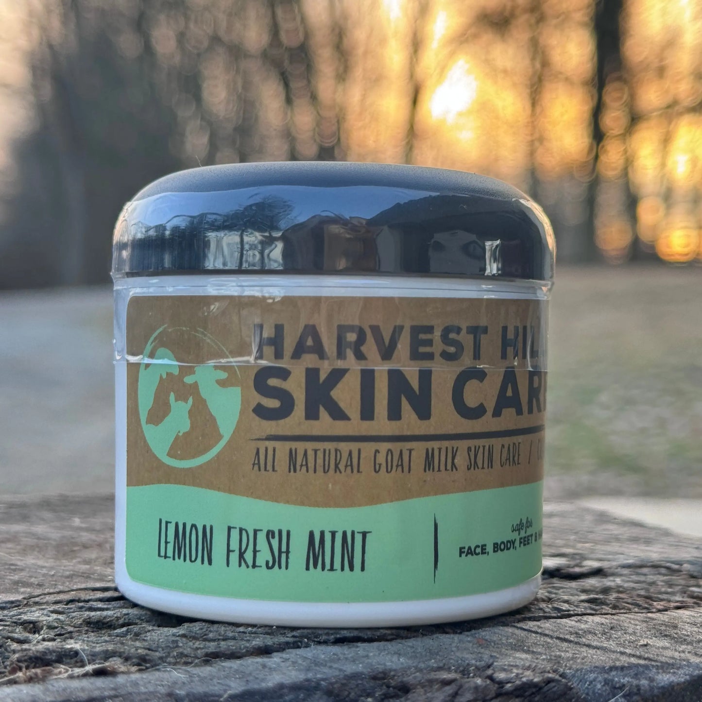 Lemon Fresh Mint Moisturizer - Refills avaliable Harvest Hills Skin Care All Natural Goat Milk Skin Care