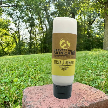 Litsea HoWood Goat Milk Lotion Harvest Hills Skin Care All Natural Goat Milk Skin Care