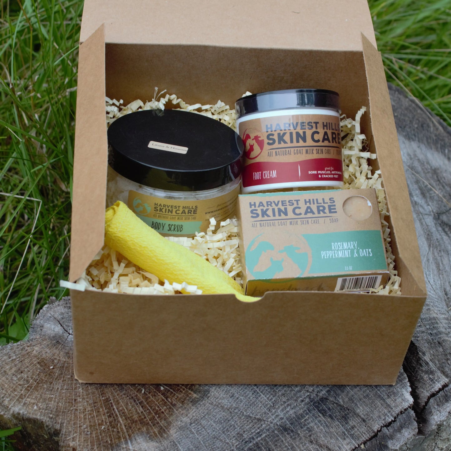 Mini Pedicure Kit Harvest Hills Goat Milk Skin Care