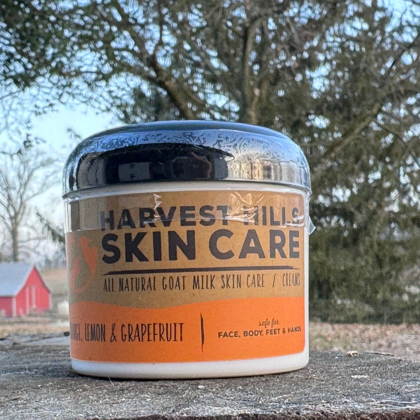 Orange, Lemon & Grapefruit Moisturizer - Refills available Harvest Hills Skin Care All Natural Goat Milk Skin Care