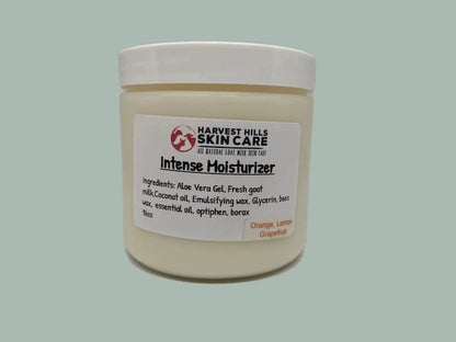 Orange, Lemon & Grapefruit Intense Moisturizer - Refills available Harvest Hills Skin Care All Natural Goat Milk Skin Care