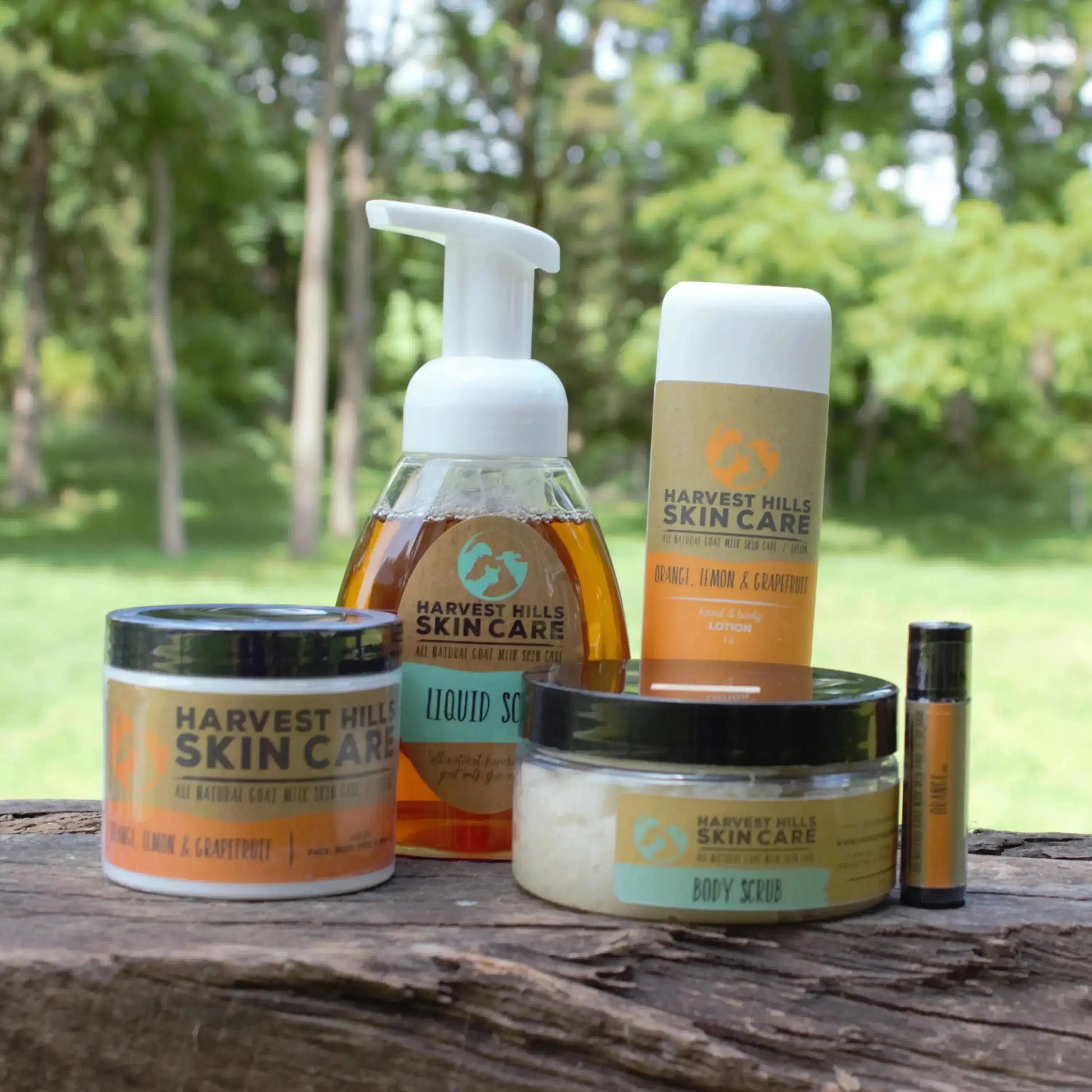 Orange, Lemon & Grapefruit Lotion Harvest Hills Skin Care All Natural Goat Milk Skin Care
