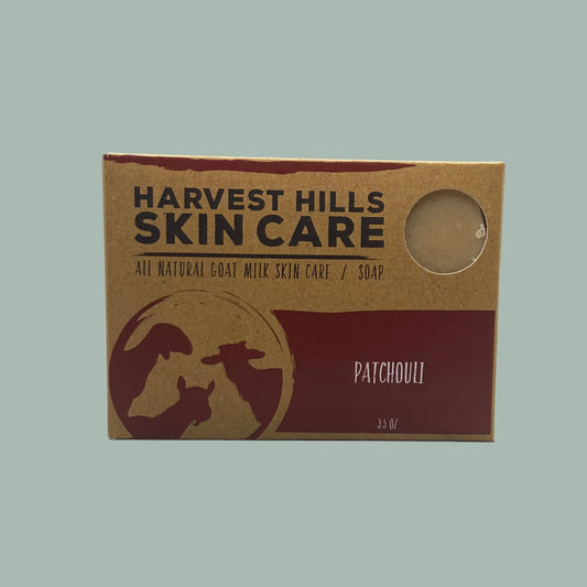Patchouli Soap Harvest Hills Skin Care All Natural Goat Milk Skin Care