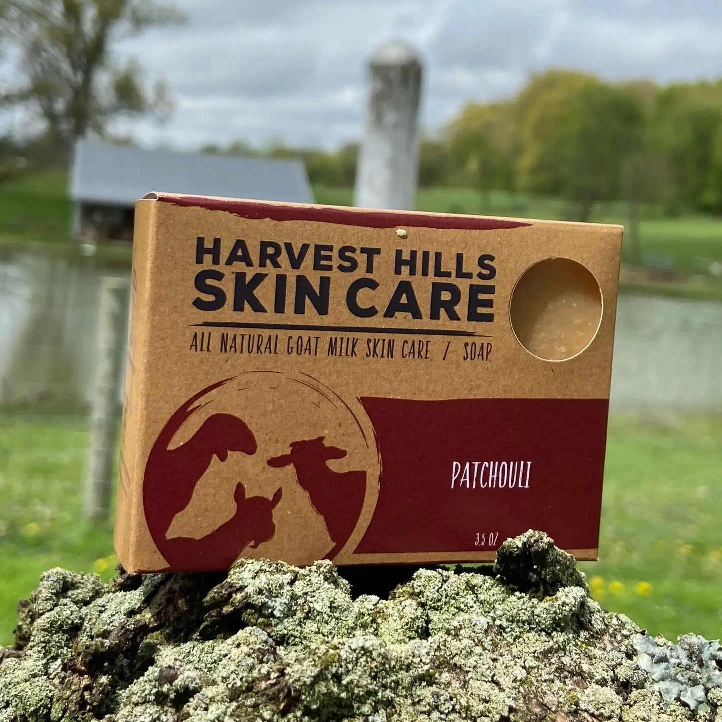 Patchouli Soap Harvest Hills Skin Care All Natural Goat Milk Skin Care