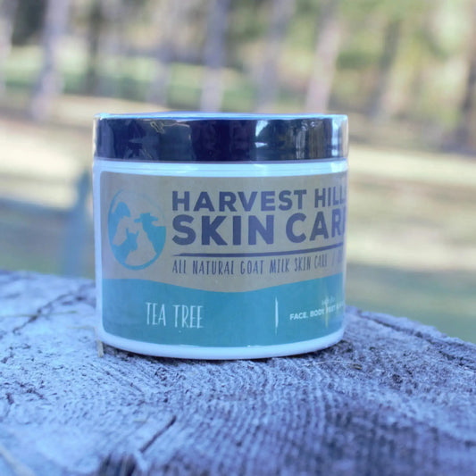 Tea Tree Moisturizer Harvest Hills Skin Care All Natural Goat Milk Skin Care