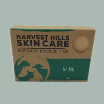 Tea Tree Soap Harvest Hills Skin Care All Natural Goat Milk Skin Care