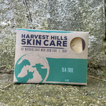 Tea Tree Soap Harvest Hills Skin Care All Natural Goat Milk Skin Care