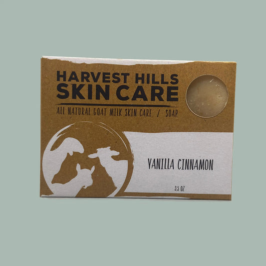 Vanilla Cinnamon Soap Harvest Hills Skin Care All Natural Goat Milk Skin Care