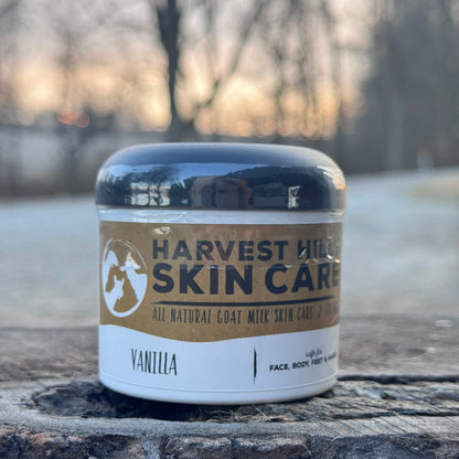 Vanilla Goat Milk Moisturizer Harvest Hills Skin Care All Natural Goat Milk Skin Care