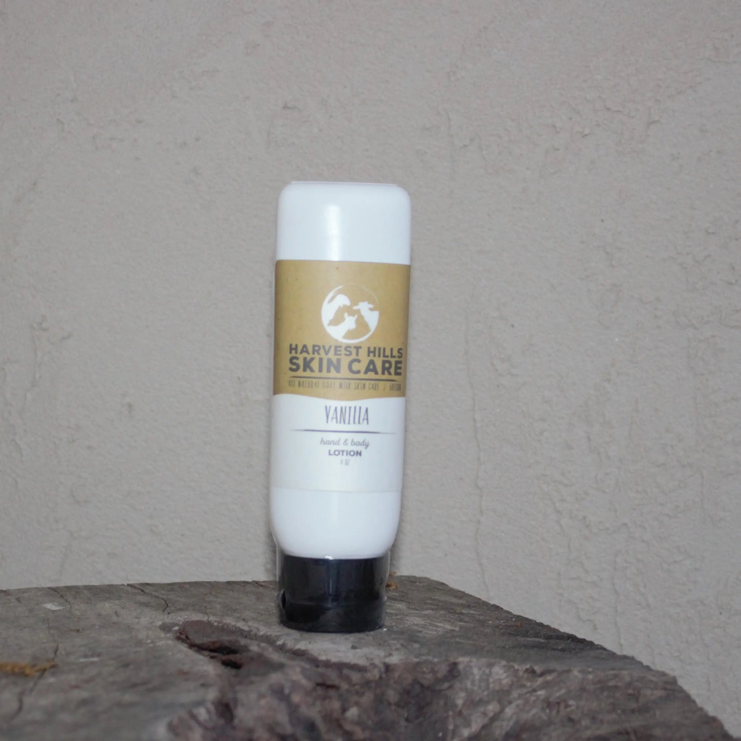 Vanilla Lotion for Hand & Body Harvest Hills Skin Care All Natural Goat Milk Skin Care