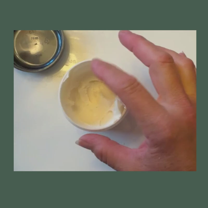 thick and creamy goat milk moisturizer