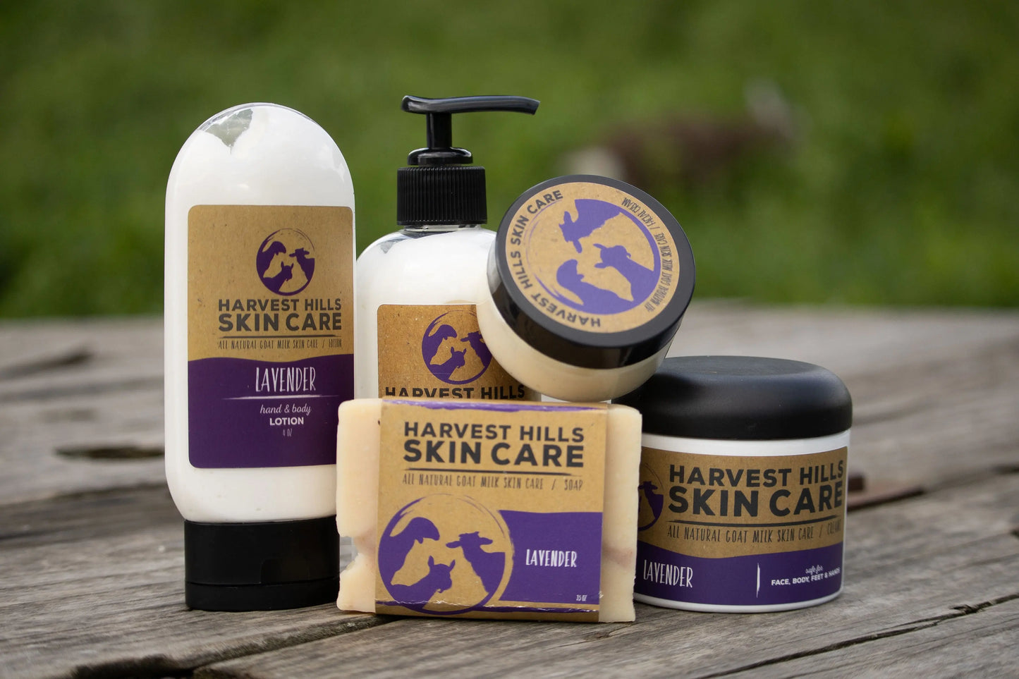 Facial Cream - Lavender Harvest Hills Skin Care All Natural Goat Milk Skin Care