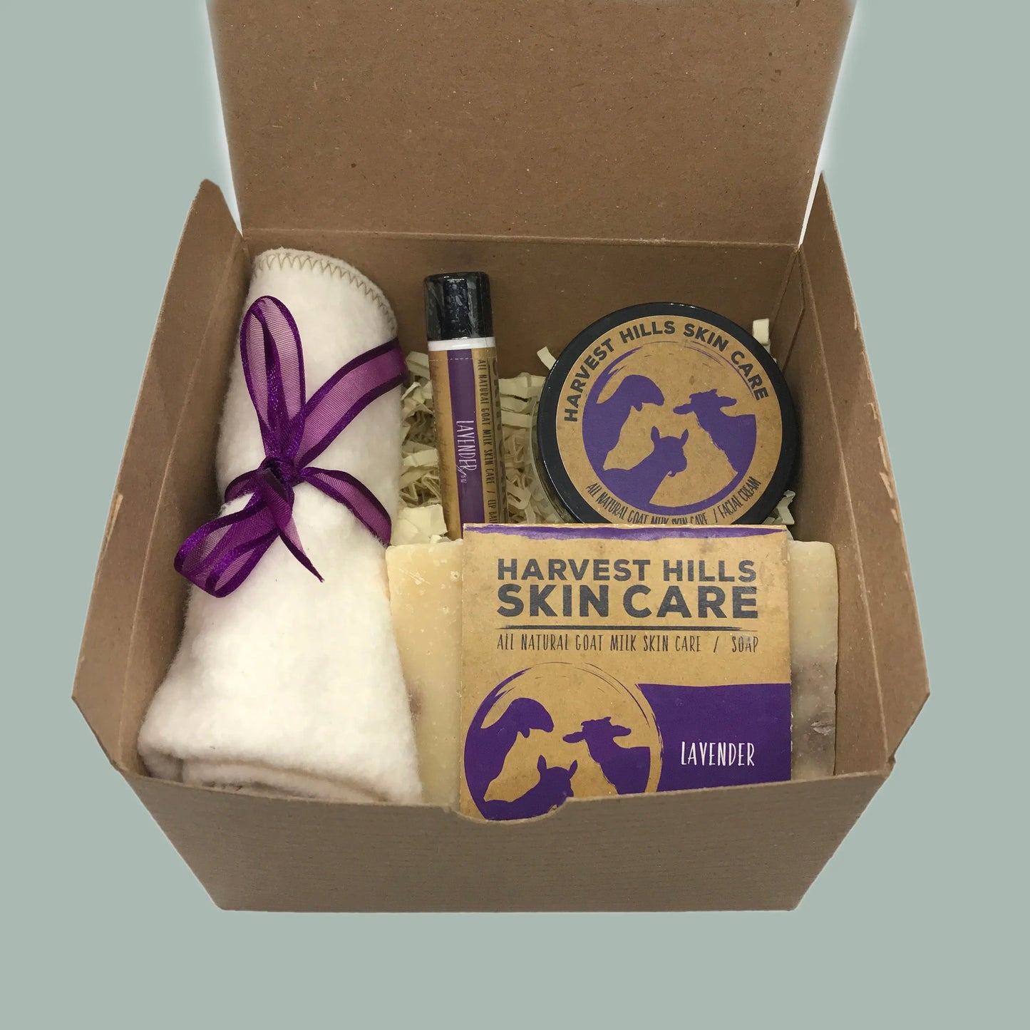 Facial Kit for Dry or Sensitive Skin Harvest Hills Skin Care, LLC
