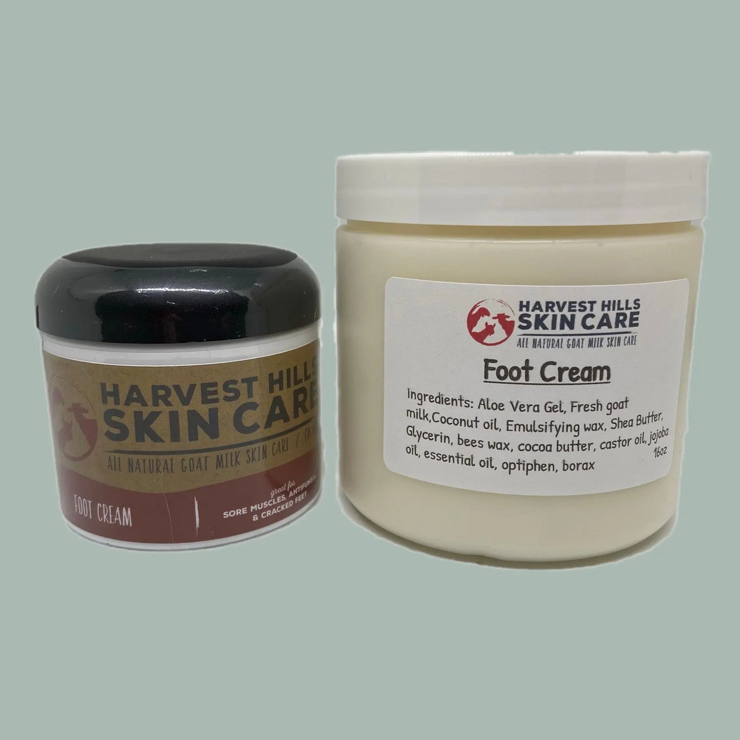 Foot Cream - Refills available Harvest Hills Skin Care All Natural Goat Milk Skin Care