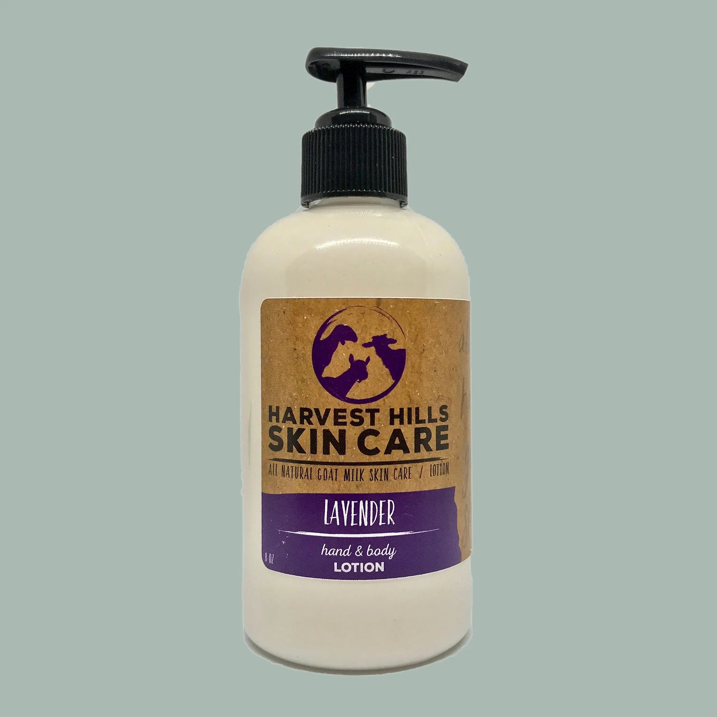 Lavender Hand & Body Lotion Harvest Hills Skin Care All Natural Goat Milk Skin Care