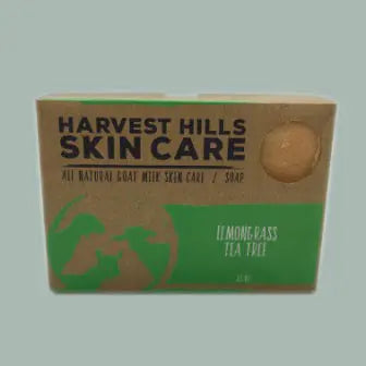 Lemongrass Tea Tree Soap Harvest Hills Skin Care All Natural Goat Milk Skin Care