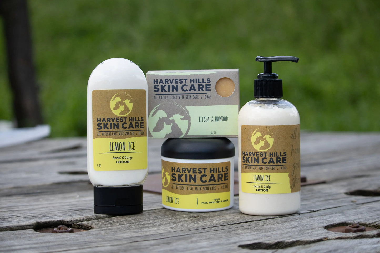 Litsea & HoWood Soap Harvest Hills Skin Care All Natural Goat Milk Skin Care