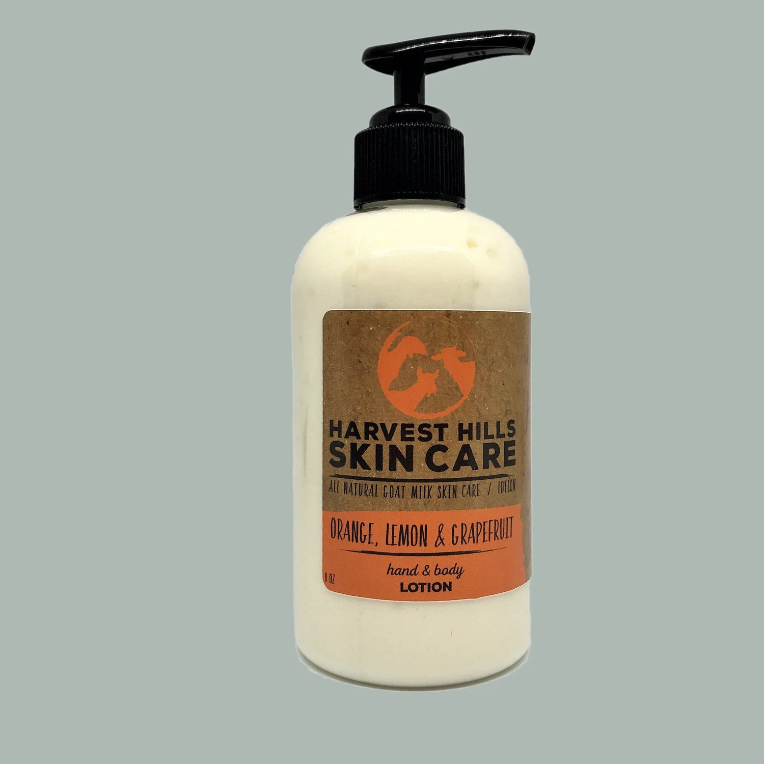 Orange, Lemon $ Grapefruit Hand & Body Lotion Harvest Hills Skin Care All Natural Goat Milk Skin Care