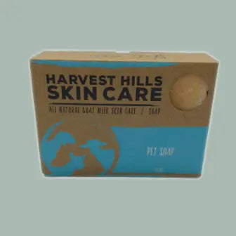 Pet Shampoo Bar- For Soft, Fresh, Happy Pets - Naturally! Harvest Hills Skin Care All Natural Goat Milk Skin Care
