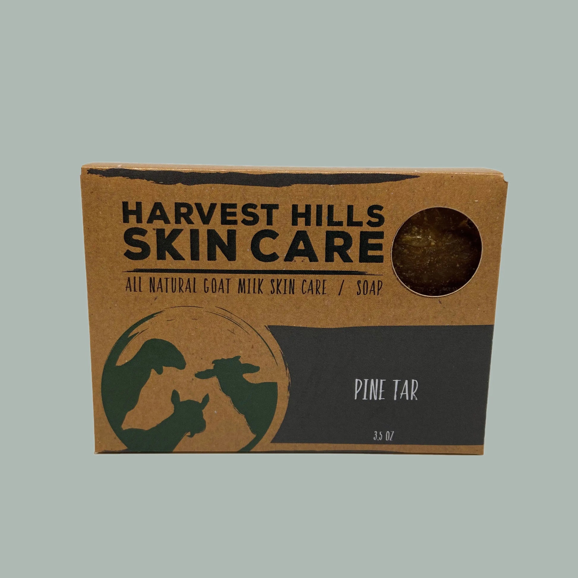 Pine Tar Goat Milk Soap Harvest Hills Skin Care - All Natural Goat Milk Skin Care, LLC