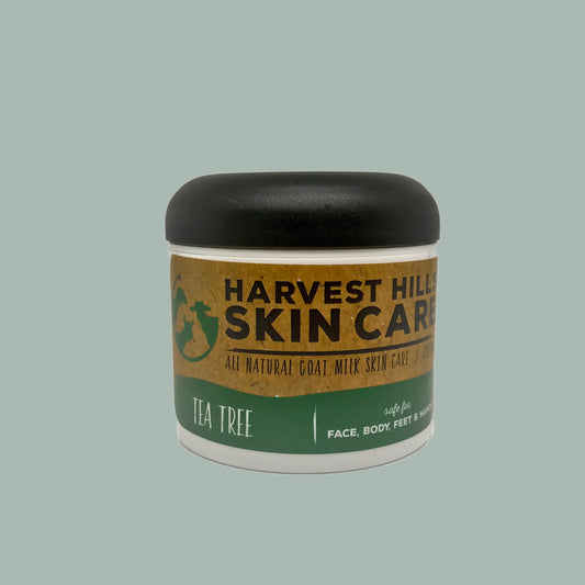 Tea Tree Intense Moisturizer Harvest Hills Skin Care All Natural Goat Milk Skin Care