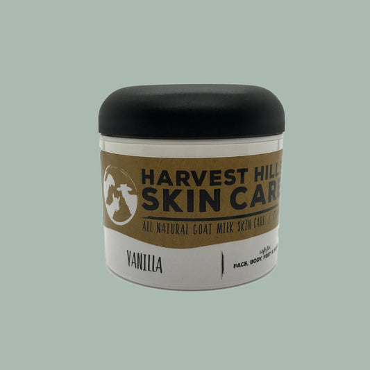 Vanilla Intense Moisturizer Harvest Hills Skin Care All Natural Goat Milk Skin Care